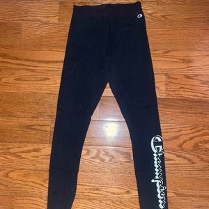 Black champion leggings